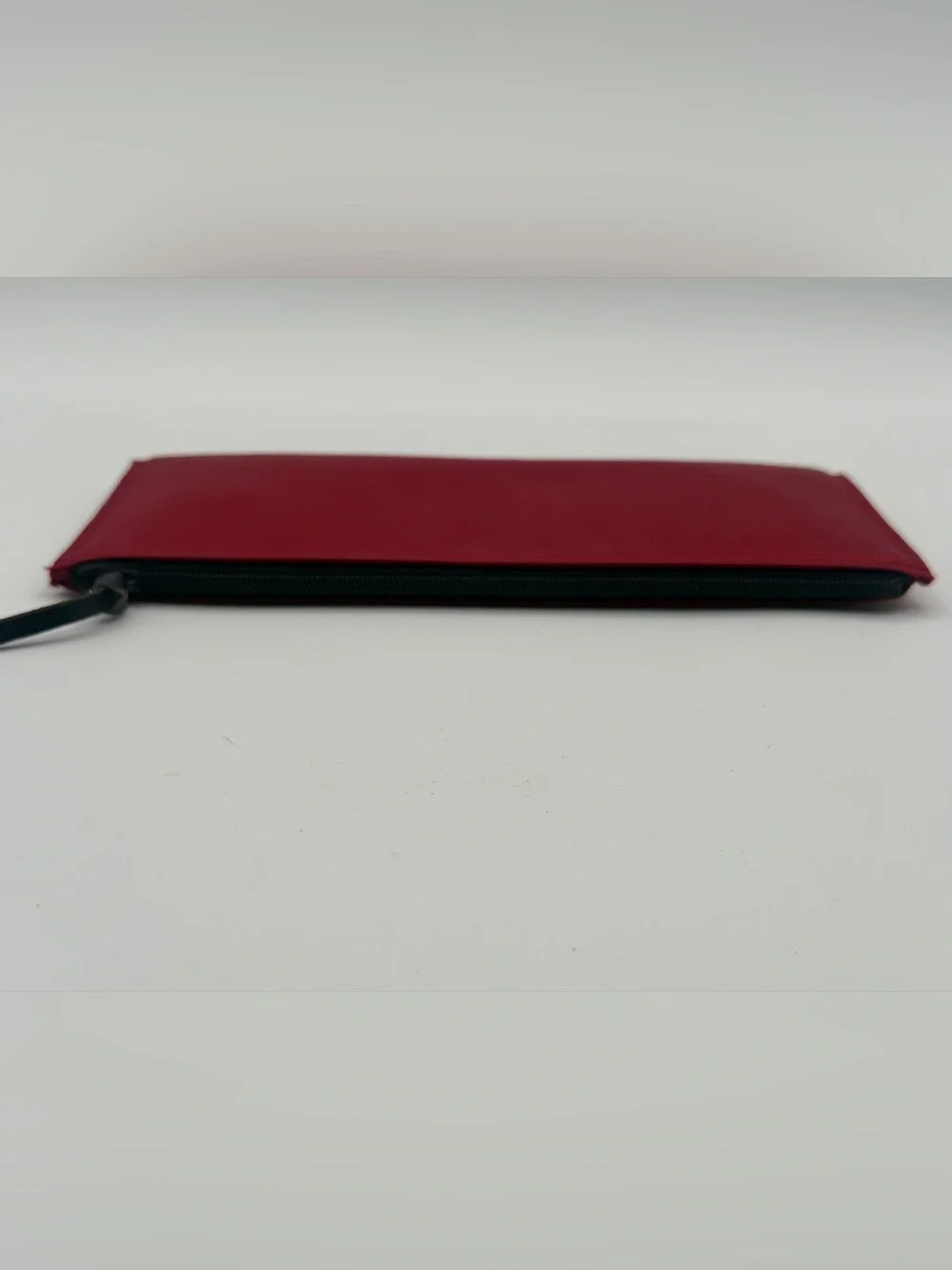 Kate Spade Red Canvas Top Zip - Cosmetic Bag Pouch Clutch